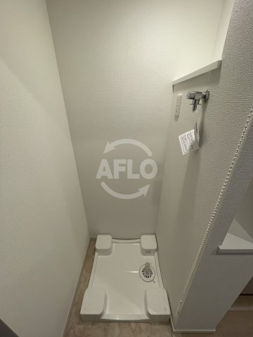 スプランディッド中之島WESTの設備|スプランディッド中之島WEST　洗濯機置場