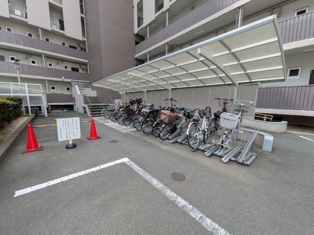 新森小路コーポの駐輪場