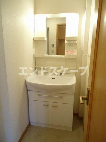 アンソレイエ　Ｂの洗面所|高崎、前橋のお部屋探しはエンドスケープまで！お客様の理想お聞かせ下さい♪