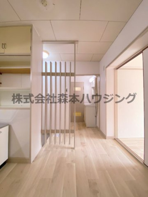 【居間・リビング】 | 　成田グリーンハイツ | 使い勝手のいいキッチンスペースです