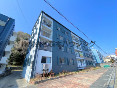 【外観】 | 　成田グリーンハイツ | 外はこのようになっています