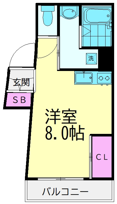 ドムスナガシマの間取り