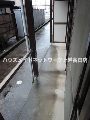 安江セントラルハイツＡのバルコニー|バルコニー