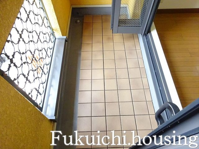 ハウス中屋のバルコニー