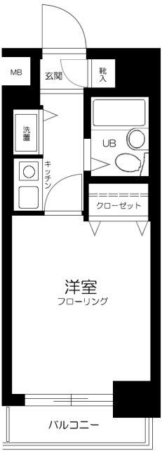 アドリーム千駄木の間取り