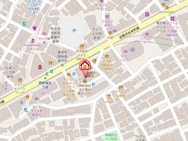 コマＵＤ２１の地図