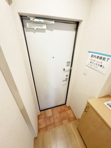 リブテラスの玄関