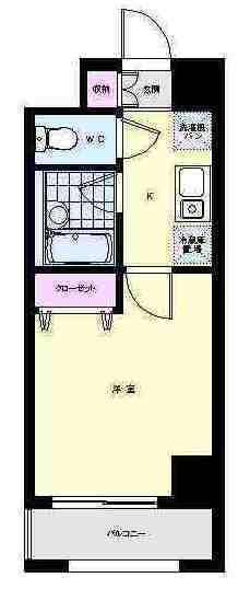 テルトル・ルージュⅡの間取り