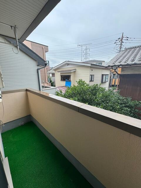 グレースステージのバルコニー|※別部屋参考写真