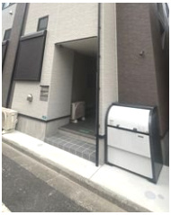ハーモニーテラス平井Ⅸのエントランス