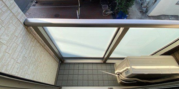 クレイノ市谷台町のバルコニー