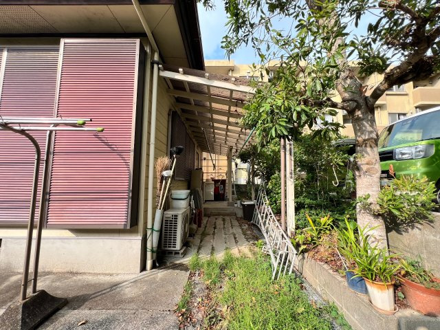 上天草市大矢野町　店舗　平屋建の庭