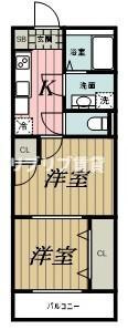 REVENE小倉の間取り