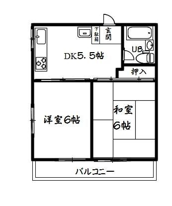 ポートハイム小泉の間取り