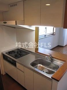 中央区築地７丁目の賃貸マンションのキッチン