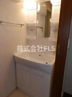 中央区築地７丁目の賃貸マンションの洗面所