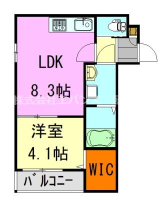 【間取り】 | AJ蘇我EastⅣ | 使いやすい間取りです