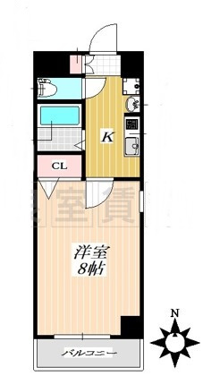 【間取り】 | ルラシオン阿由知通