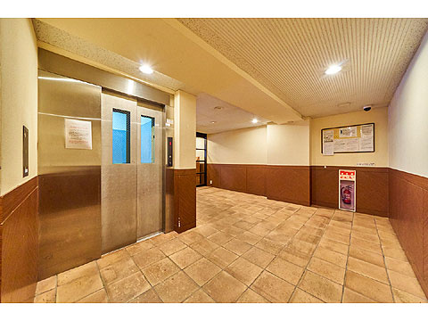 アエリア三軒茶屋のロビー|毎日通るロビーはこのようになっています