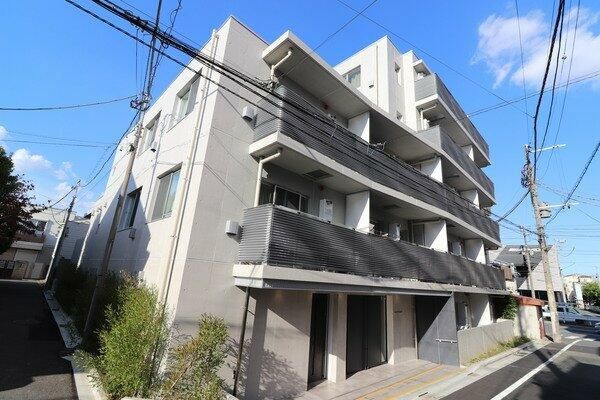 アプリーレ上野毛の外観|落ち着いた雰囲気の外観です