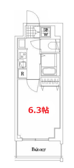 【間取り】 | ラフィスタ品川ベイ | 間取り