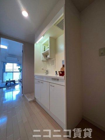 川崎市川崎区渡田新町１丁目のアパートのキッチン|別号室イメージの為、現状を優先致します。