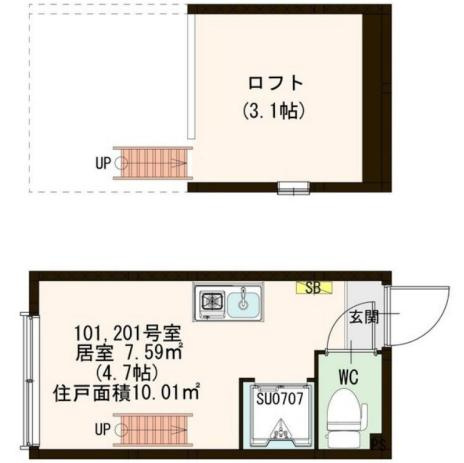 【間取り】 | メゾン上北
