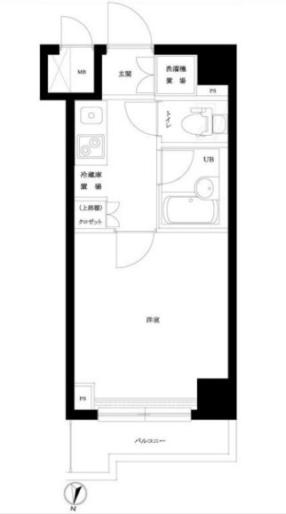 ルーブル明大前の間取り