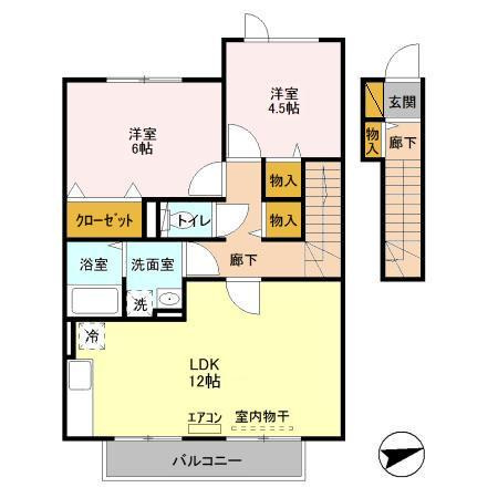 チリエージョの間取り