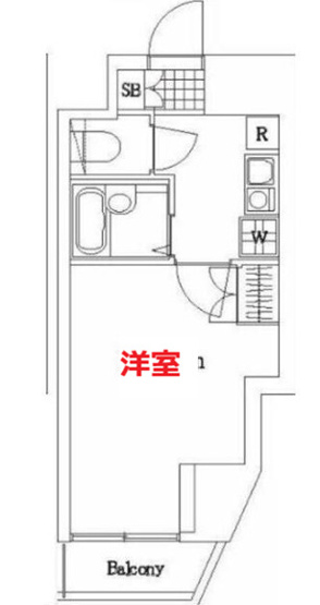 【間取り】 | アクティブミレニアム中延 | 間取り