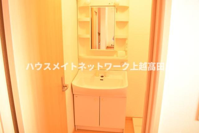 メリープラッツ平成町Ⅲの独立洗面台|洗髪洗面化粧台