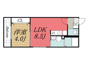 【間取り】 | AK都賀