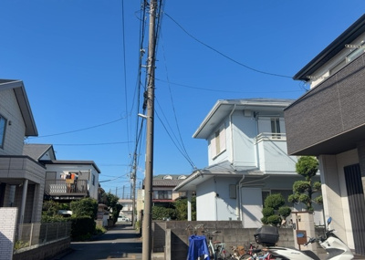 【展望】 | 麻溝台新築戸建 | 眺望を気にして物件を探す場合、前面に建物が建っていないか現地で確認しましょう！前面に建物があると景色はもちろん、日当たりや風通しにも影響が出てきます。住んだ時のことを想像しながら現地見学をしましょう。