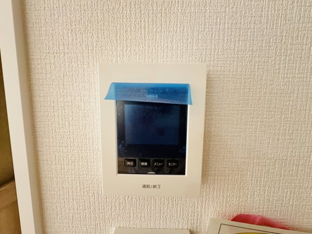 柏市豊四季新築戸建【豊小学校：2分】のセキュリティ|来客時も安心のTVモニター付きインターフォン