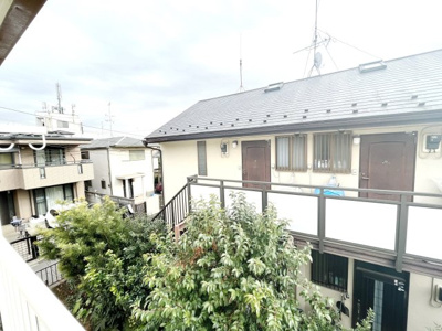 南向きで開けてます