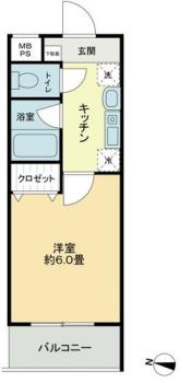 【間取り】 | パピ中野ラウンジ