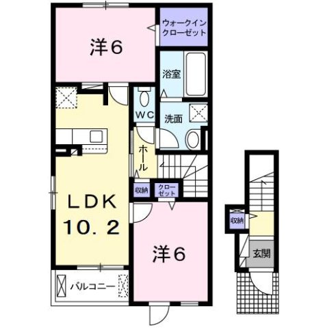 サンライズＭⅡの間取り