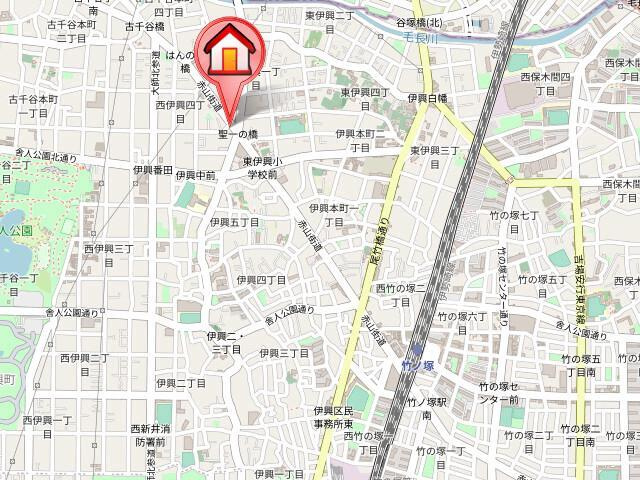 ましぇりⅠ・Ⅱの地図