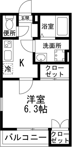 ルミナスの間取り