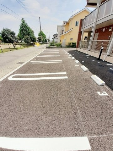 スバルの駐車場