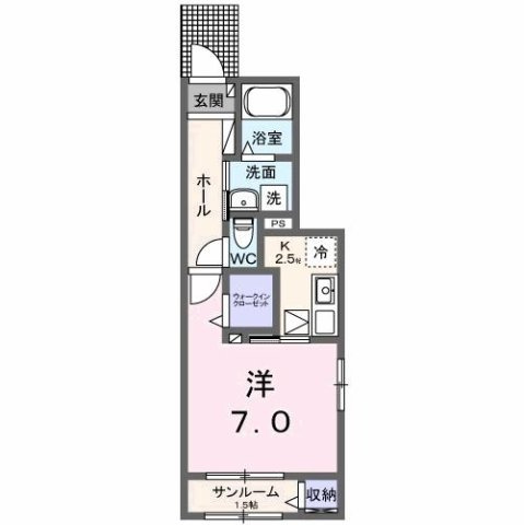 ルミネージュの間取り