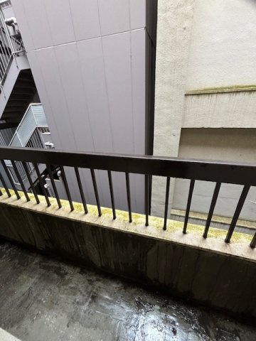 第1大井町ハイツのバルコニー