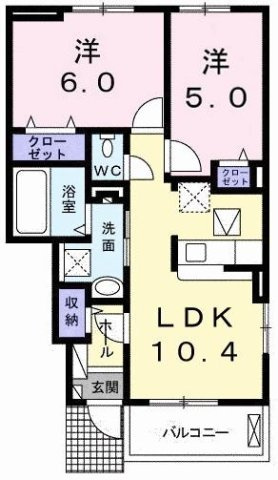 リベルタの間取り