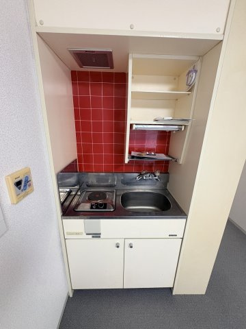 ハイシティ表参道のキッチン