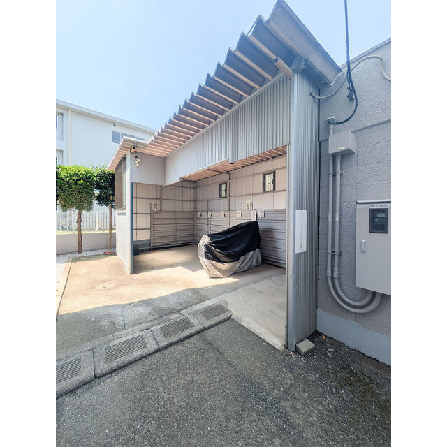 荻嶋グリーンハイツの駐車場