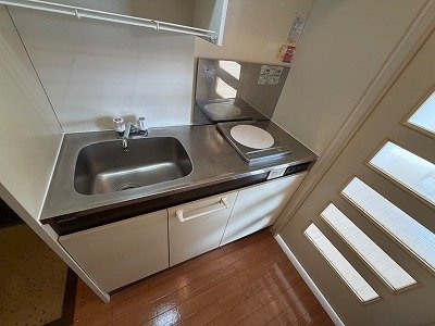 ライオンズマンション東神奈川のキッチン|1口IHコンロ