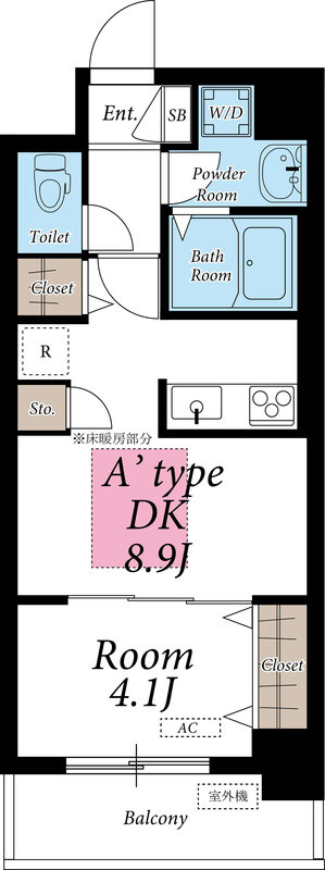 リブリ・MYTの間取り