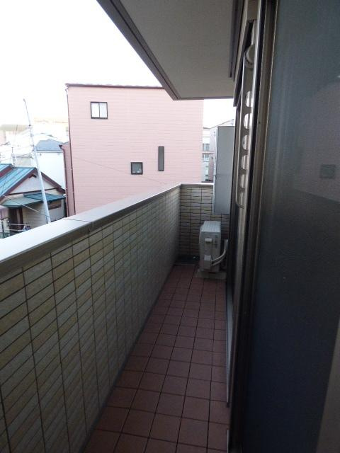 ブラウニーのバルコニー