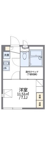 レオパレス杉山の間取り