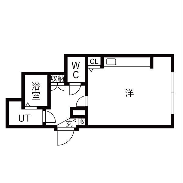 札幌市南区澄川四条２丁目のアパートの間取り